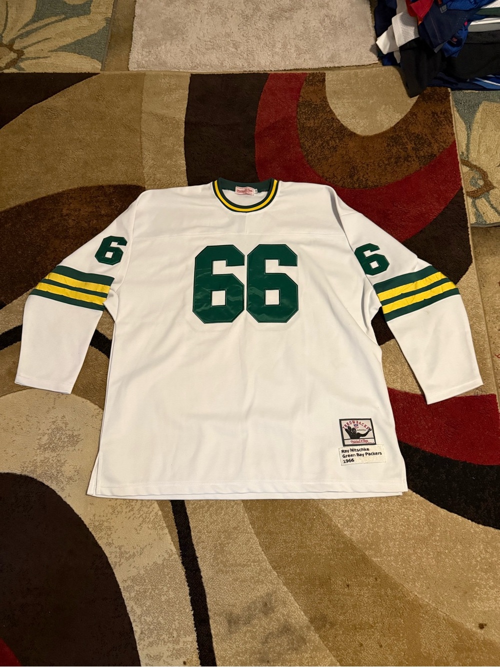Mitchell & Ness  vintage NFL football jersey Green Bay Packers, Ray Nitzke